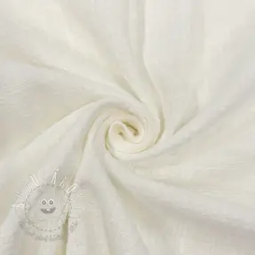 Bavlnená látka SLUB WASHED off white