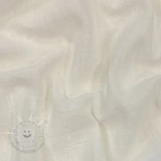 Bavlnená látka SLUB WASHED off white