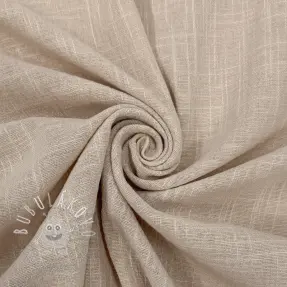 Bavlnená látka SLUB WASHED beige