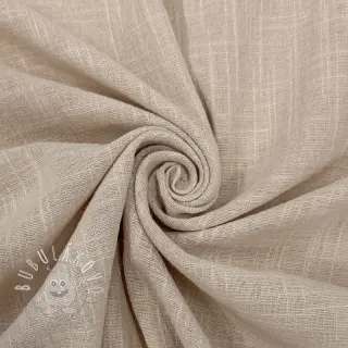 Bavlnená látka SLUB WASHED beige