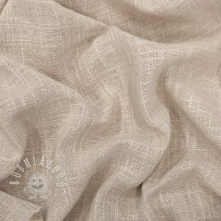 Bavlnená látka SLUB WASHED beige