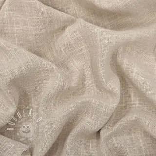 Bavlnená látka SLUB WASHED beige
