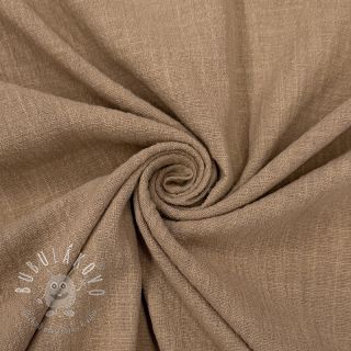 Bavlnená látka SLUB WASHED sand
