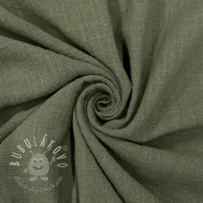 Bavlnená látka SLUB WASHED pickle