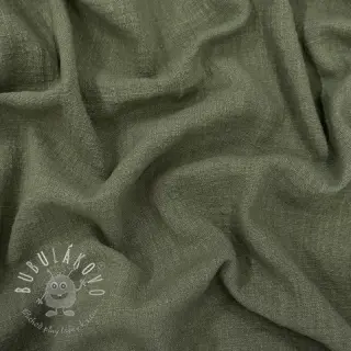 Bavlnená látka SLUB WASHED pickle
