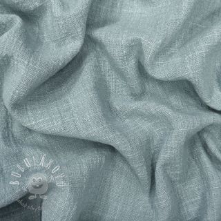 Bavlnená látka SLUB WASHED blue
