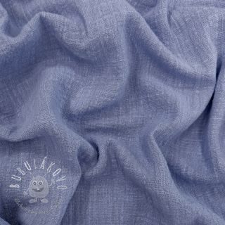 Bavlnená látka SLUB WASHED orchid