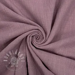 Bavlnená látka SLUB WASHED lavender