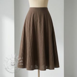 Bavlnená látka WASHED taupe