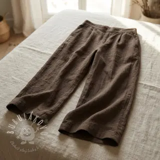 Bavlnená látka WASHED taupe