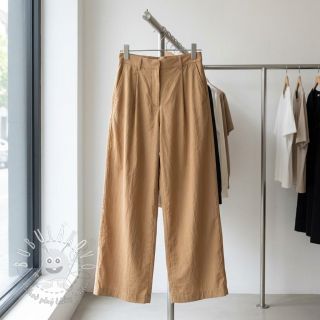 Bavlnená látka WASHED cinnamon