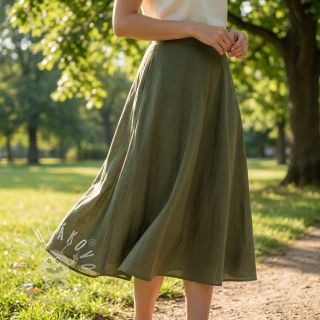 Bavlnená látka WASHED pickle