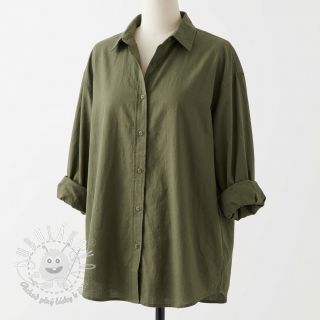 Bavlnená látka WASHED pickle