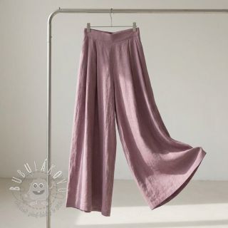 Bavlnená látka SLUB WASHED lavender