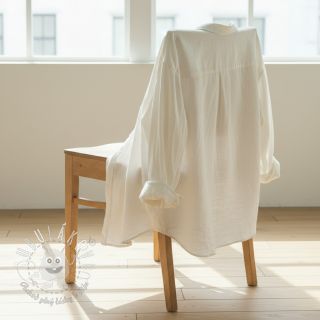 Bavlnená látka SLUB WASHED ecru