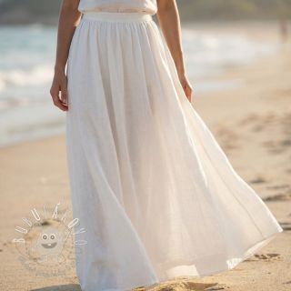 Bavlnená látka SLUB WASHED off white