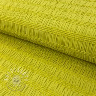 Viskóza CHENILLE JACQUARD lime
