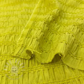 Viskóza CHENILLE JACQUARD lime