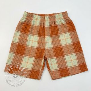 Viskóza CRINKLE Check mint