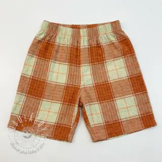 Viskóza CRINKLE Check mint