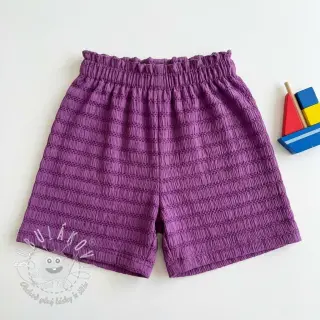 Viskóza CHENILLE JACQUARD cerise