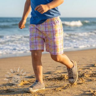 Bavlnená látka SEERSUCKER YARN DYED Checks multi