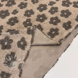 Froté Knitted flowers sand