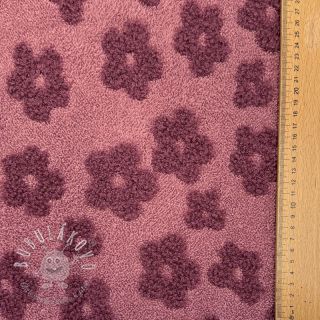 Froté Knitted flowers old pink