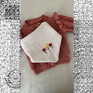 Dvojitá gázovina/mušelín light sand