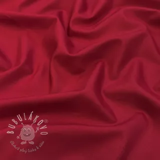Bavlnená látka s viskózou wine red