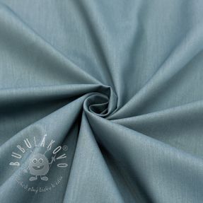 Bavlnená látka s viskózou petrol