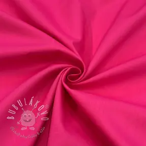 Bavlnená látka s viskózou fuchsia