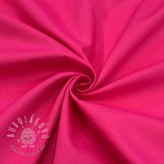 Bavlnená látka s viskózou fuchsia