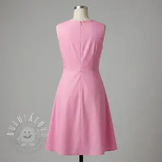 Bavlnená látka s viskózou light pink