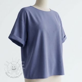 Bavlnená látka s viskózou jeans