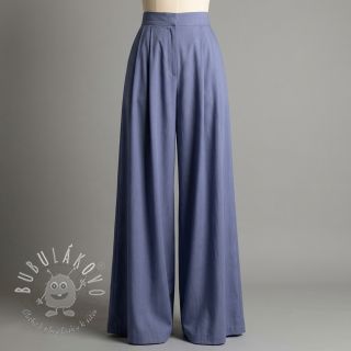 Bavlnená látka s viskózou jeans