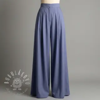 Bavlnená látka s viskózou jeans