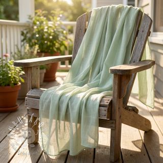 Bavlnená látka s viskózou mint