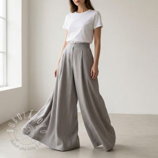 Bavlnená látka s viskózou light grey