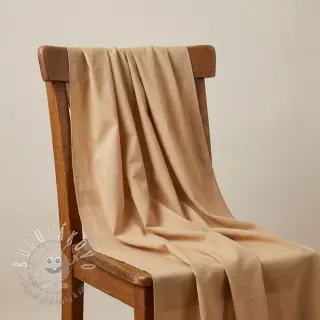 Bavlnená látka s viskózou sand
