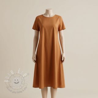 Bavlnená látka s viskózou bronze