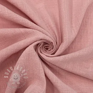 Bavlnená látka SLUB WASHED old rose