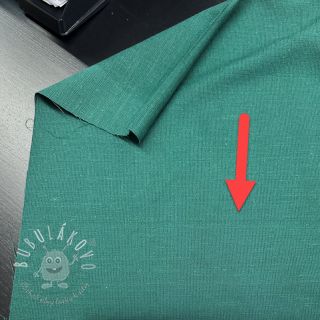 Viskóza s ľanom PREMIUM bottle green II.trieda