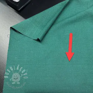 Viskóza s ľanom PREMIUM bottle green II.trieda