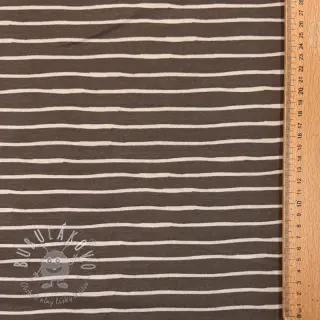 Úplet Stripes taupe