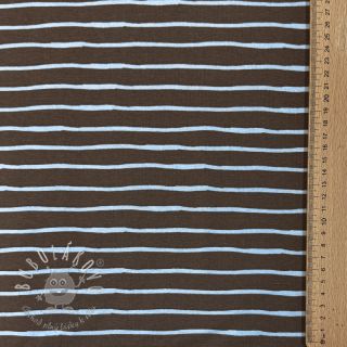 Úplet Stripes dark khaki