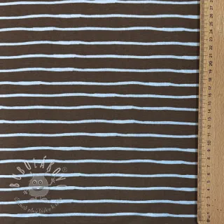 Úplet Stripes dark khaki