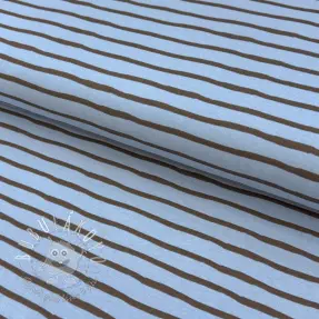 Úplet Stripes dusty blue