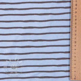 Úplet Stripes dusty blue
