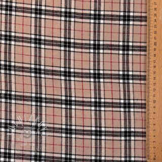 Bavlnená látka LIGHT FLANNEL Check design F